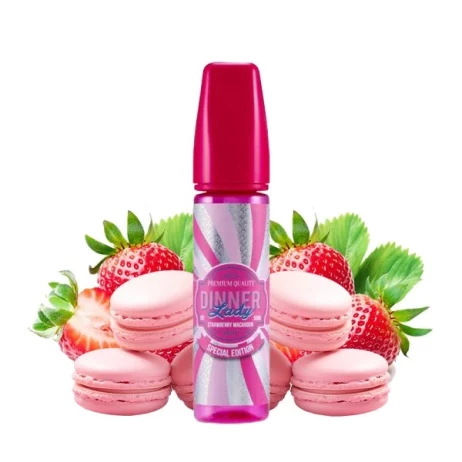 Dinner Lady - Desserts - Strawberry Macaroon - 50ml